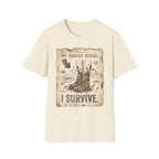 Printify T-Shirt Natural / S Hikes i Survive