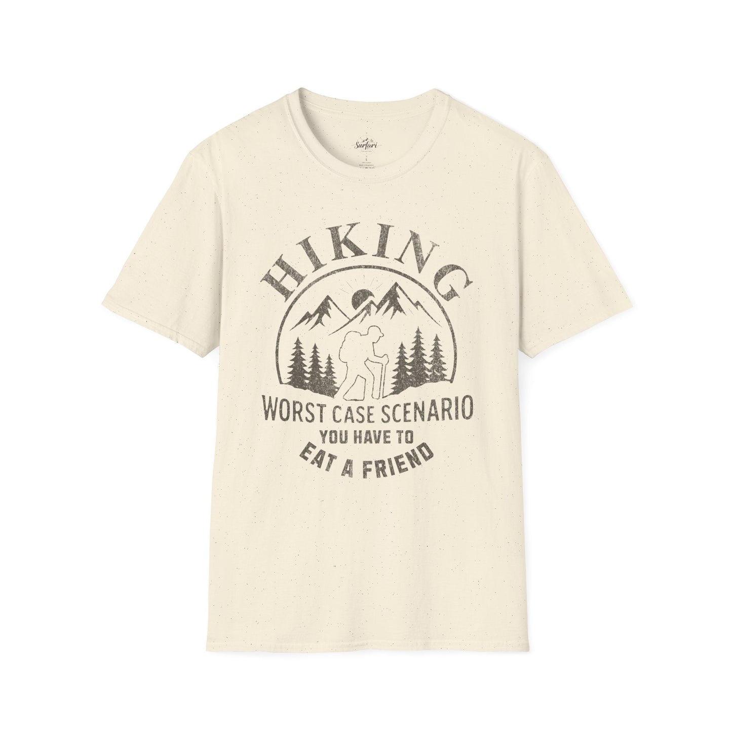 Printify T-Shirt Natural / S Hiking Worst Case Scenario