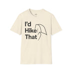 Printify T-Shirt Natural / S I'd Hike That Half Dome