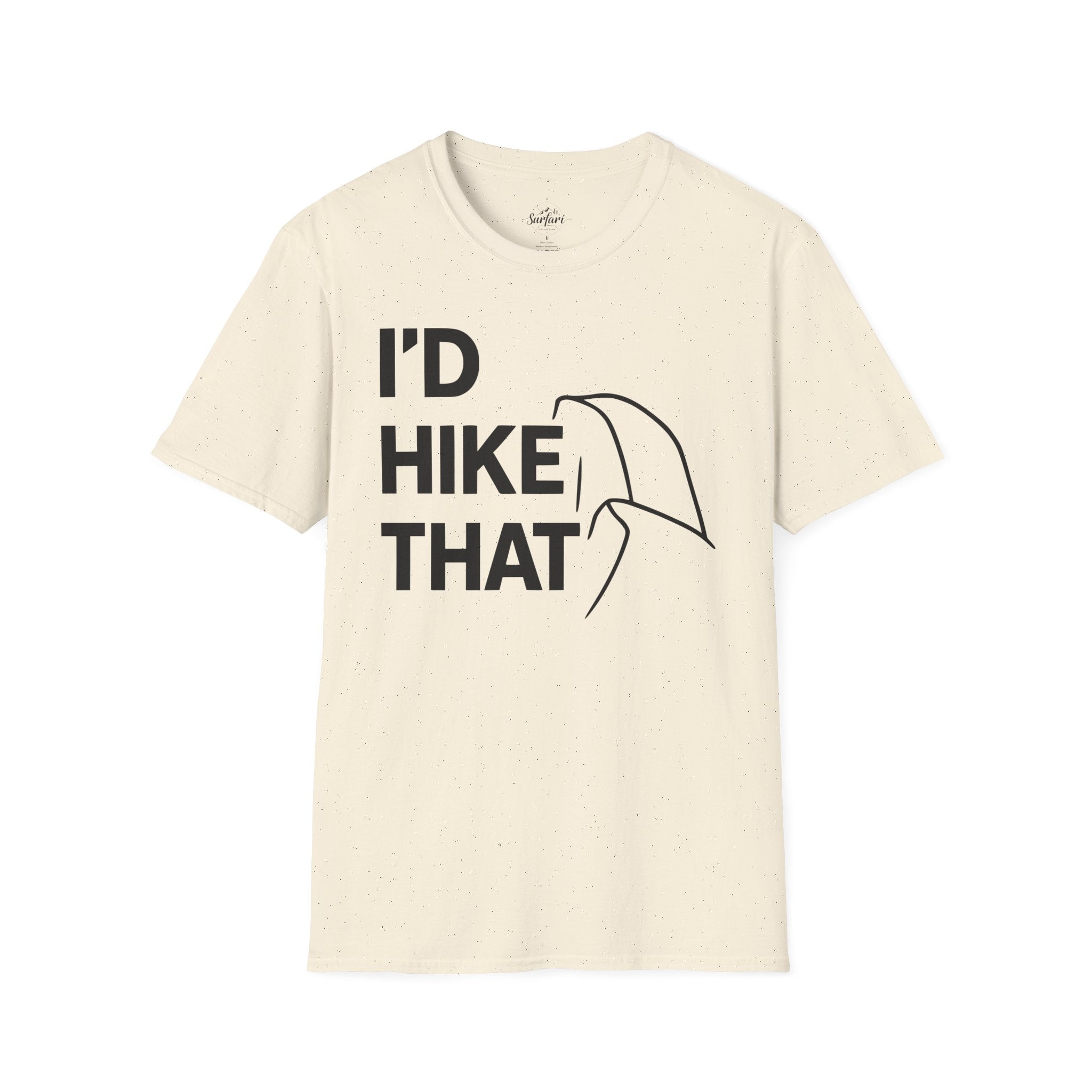 Printify T-Shirt Natural / S I'd Hike That, Half Dome