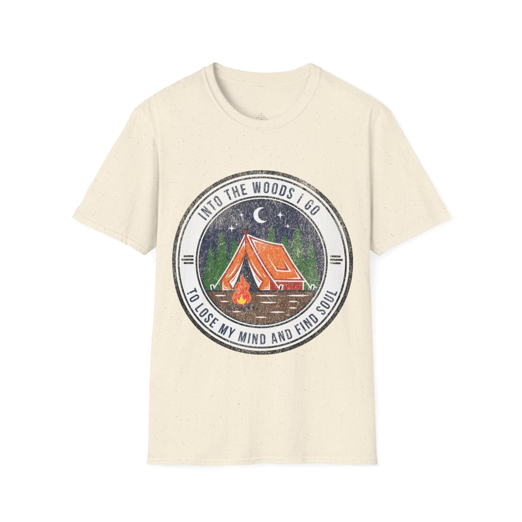 Printify T-Shirt Natural / S Into the Woods i Go