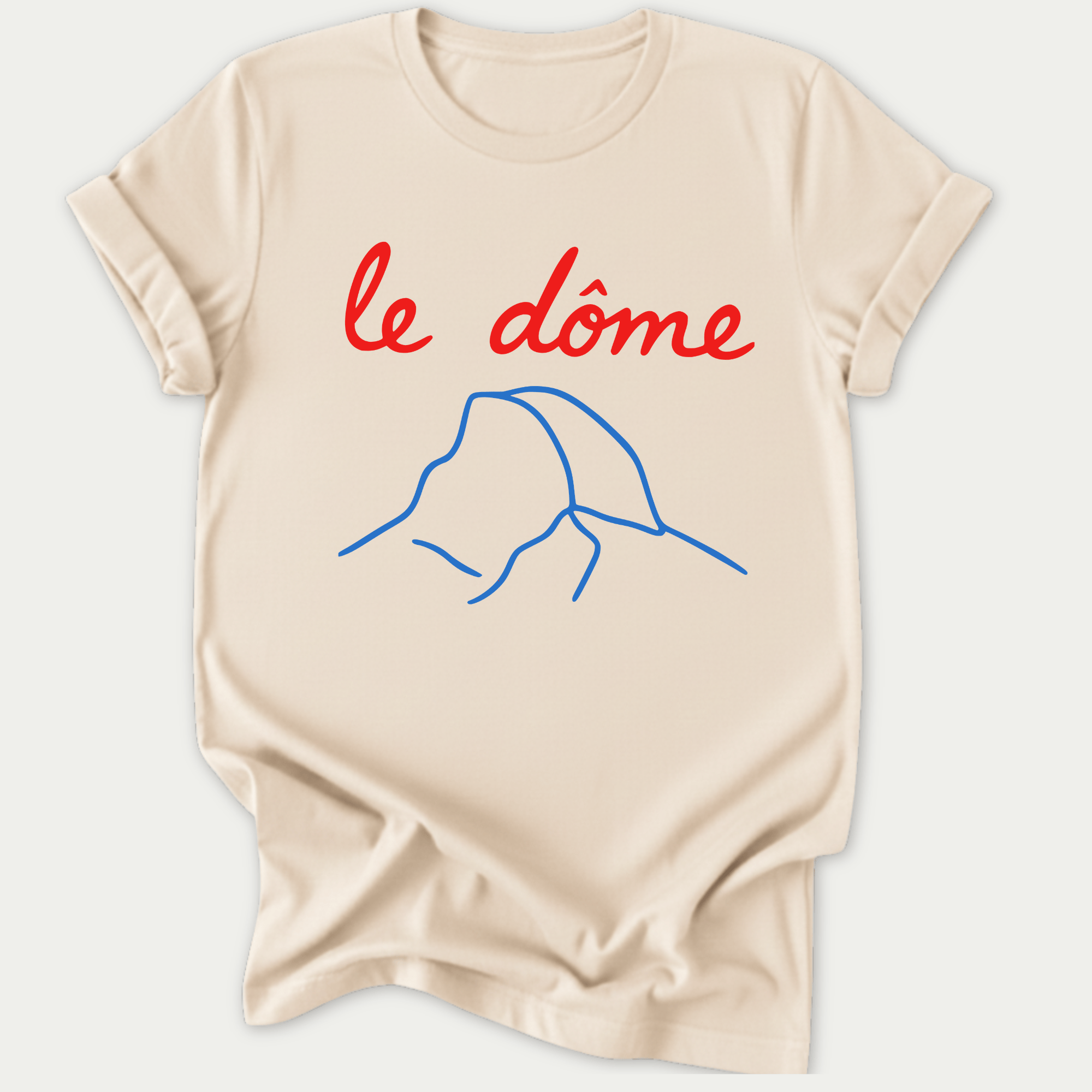 Printify T-Shirt Natural / S Le Dome