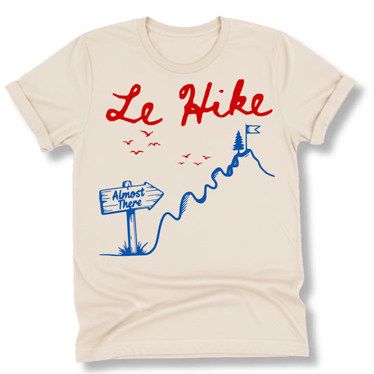 Printify T-Shirt Natural / S Le Hike