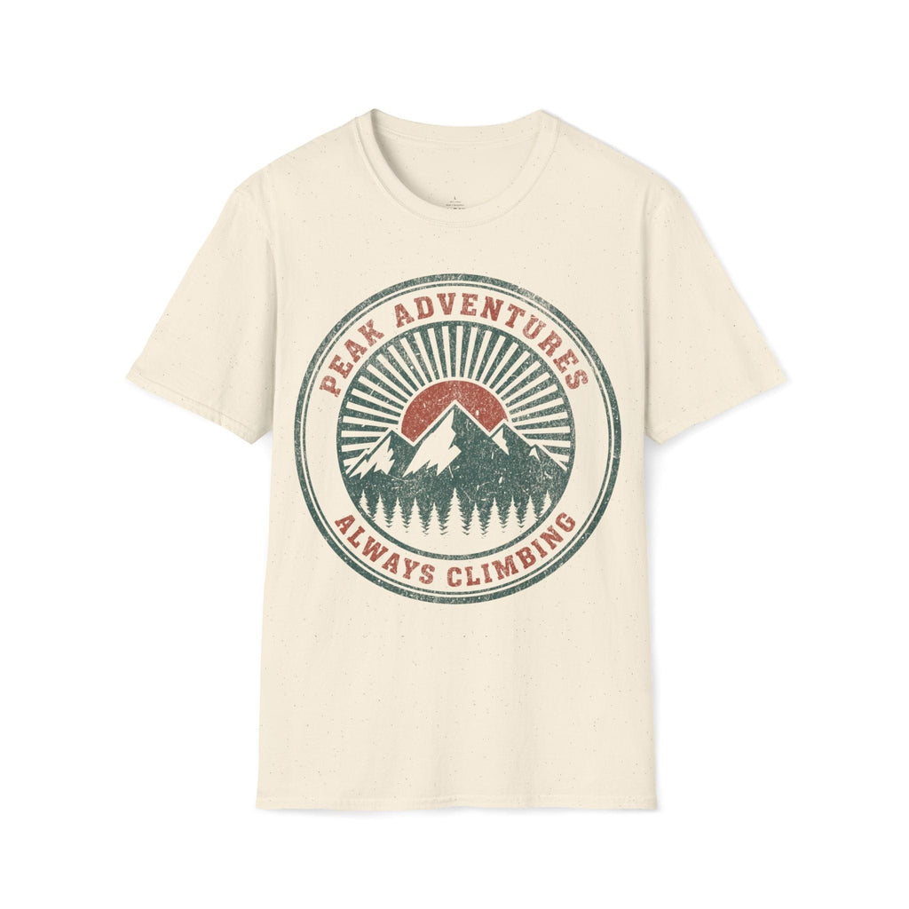Printify T-Shirt Natural / S Peak adventures