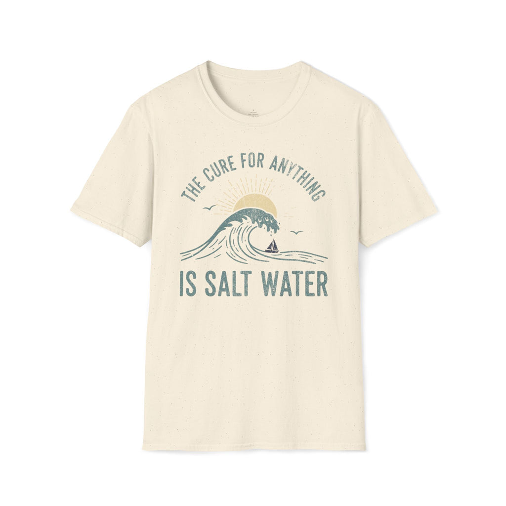Printify T-Shirt Natural / S Salt Water Cure