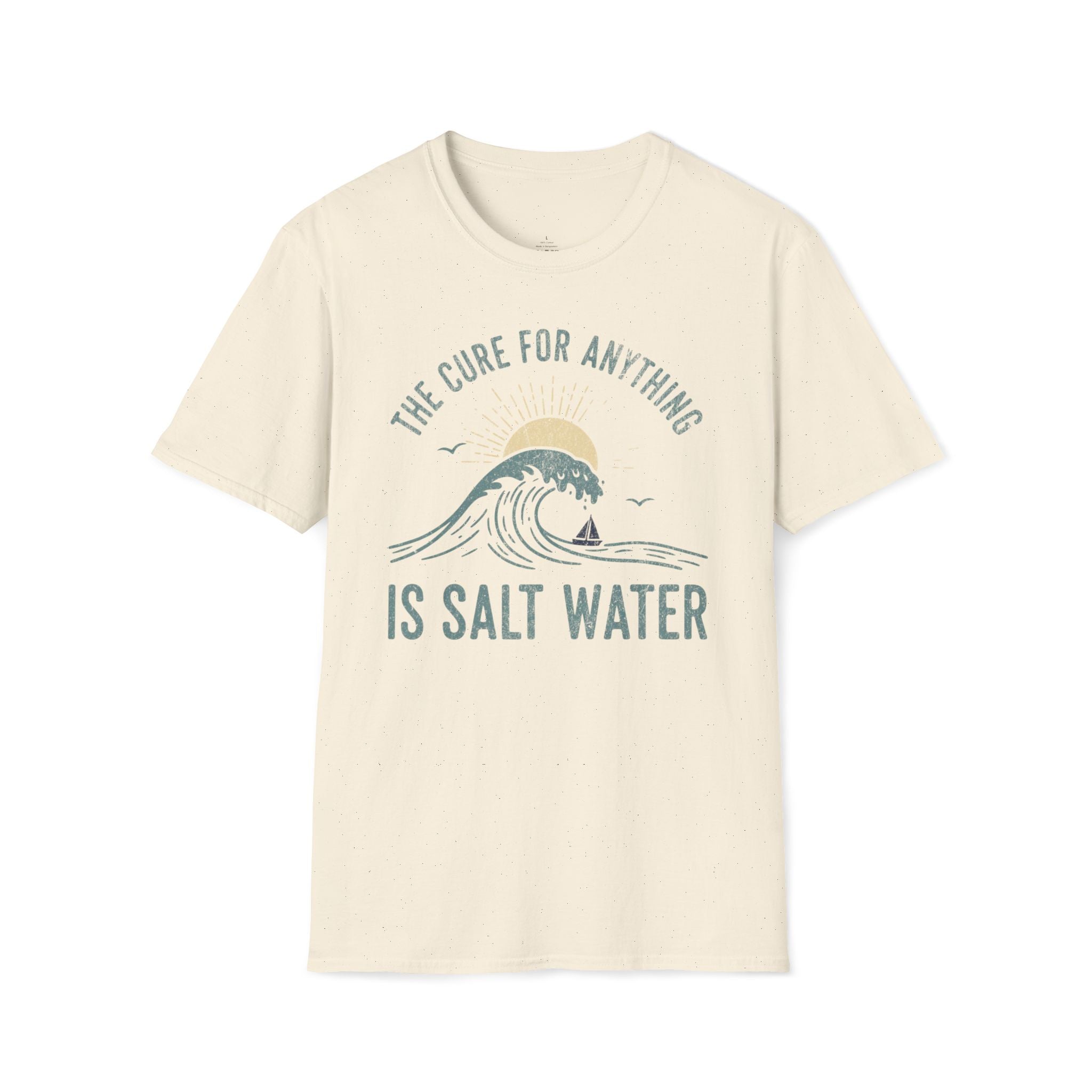 Printify T-Shirt Natural / S Salt Water Cure