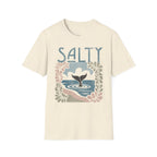 Printify T-Shirt Natural / S Salty Whale Tail