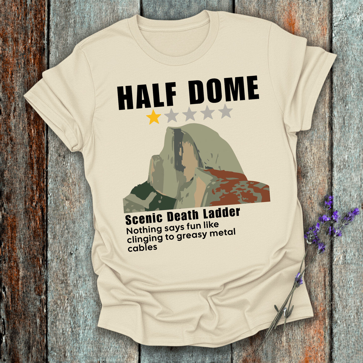 Printify T-Shirt Natural / S Scenic Death Ladder