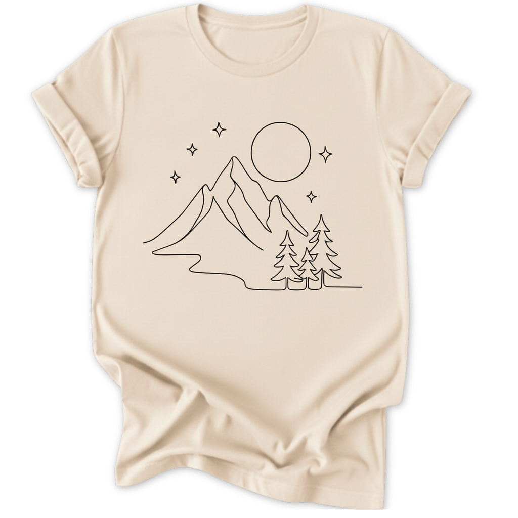 Printify T-Shirt Natural / S Starry Night
