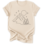 Printify T-Shirt Natural / S Starry Night