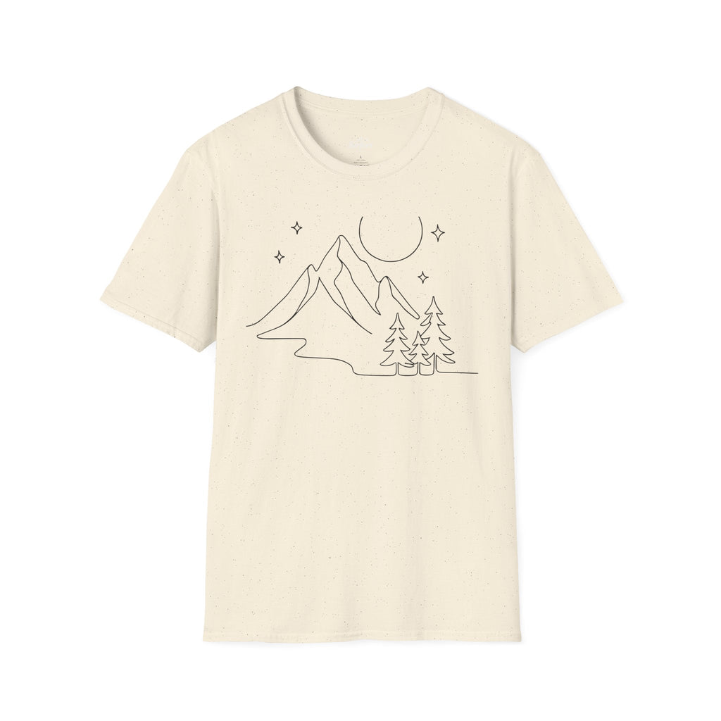 Printify T-Shirt Natural / S Starry Night