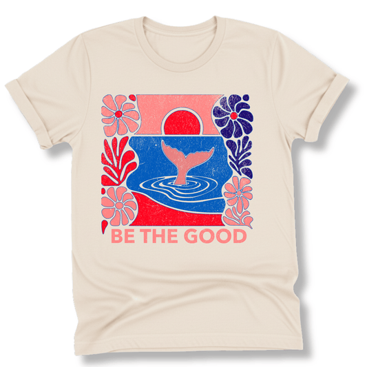 Printify T-Shirt Natural / S The Good' Inspirational Graphic Tee