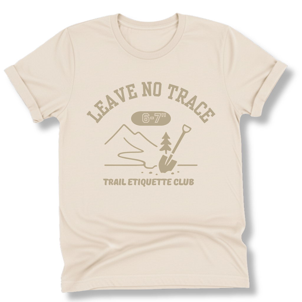 Printify T-Shirt Natural / S Trail Etiquette Club