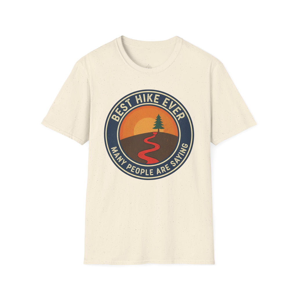 Printify T-Shirt Natural / S Trump Hikes - Best Hike Ever
