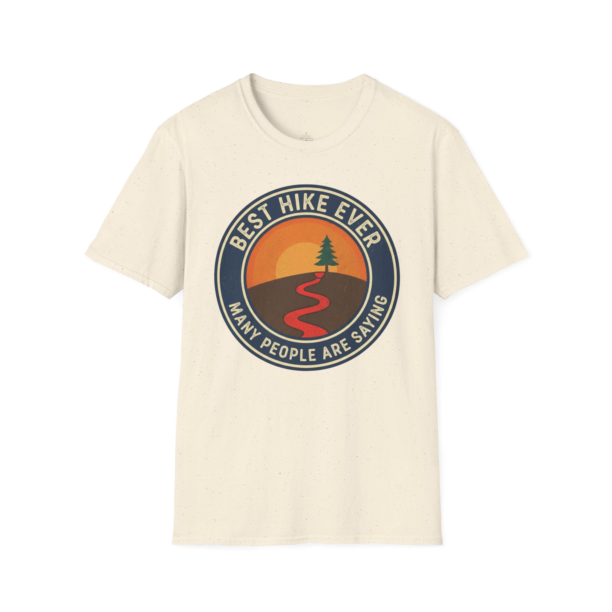 Printify T-Shirt Natural / S Trump Hikes - Best Hike Ever