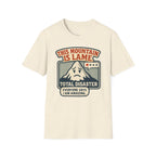 Printify T-Shirt Natural / S Trump Hikes - This Mountain is Lame