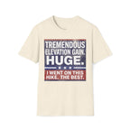 Printify T-Shirt Natural / S Trump Hikes - Tremendous Elevation