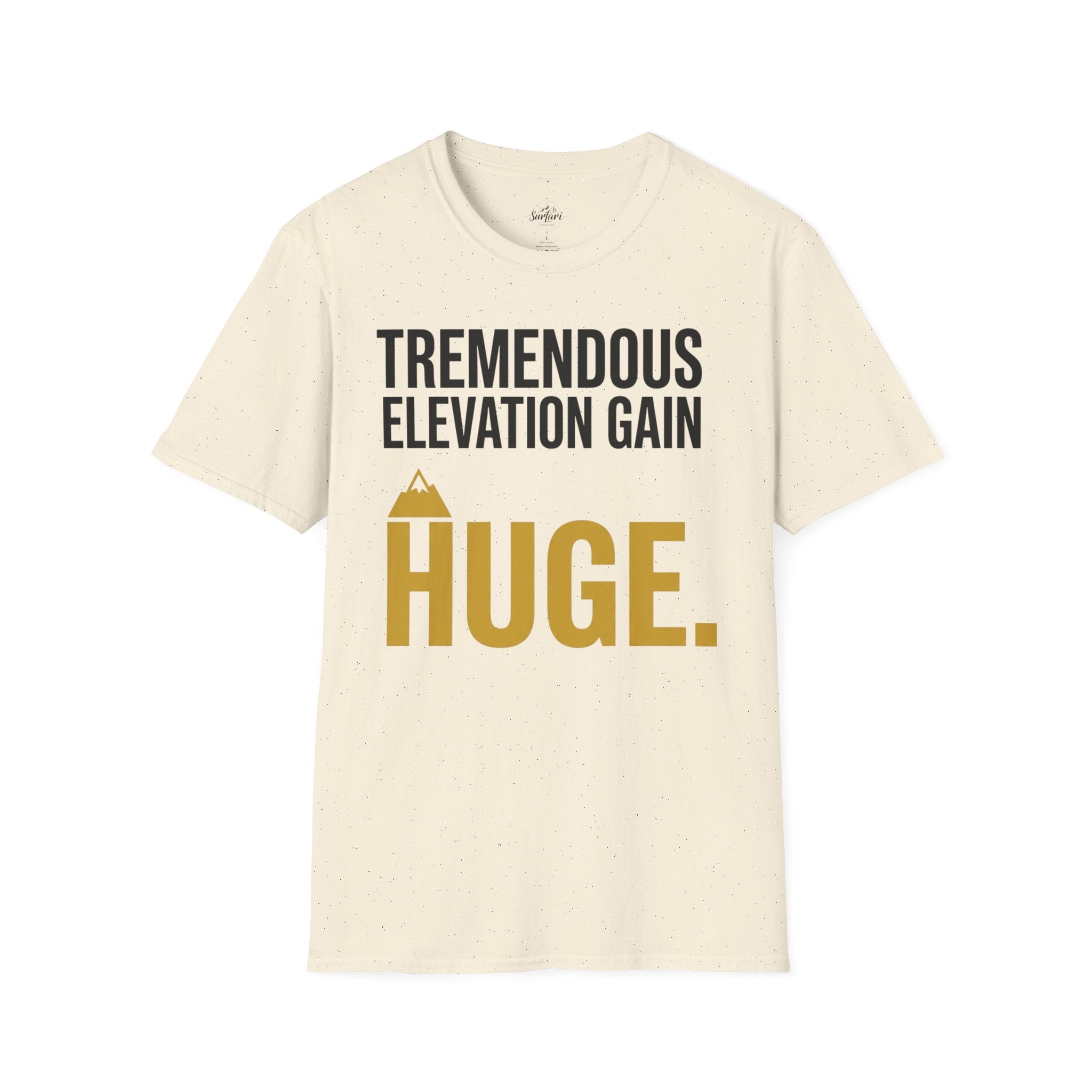 Printify T-Shirt Natural / S Trump Hikes - Tremendous Elevation Gain