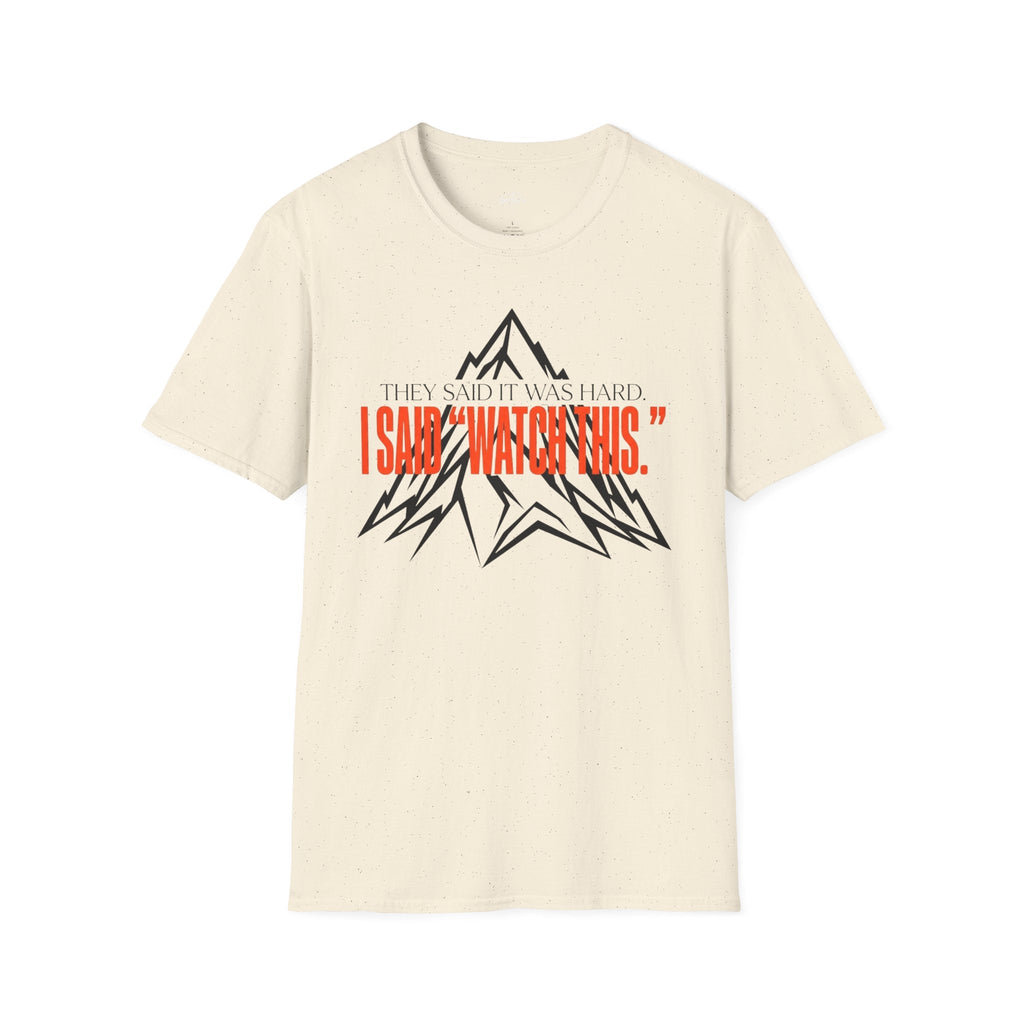 Printify T-Shirt Natural / S Watch This