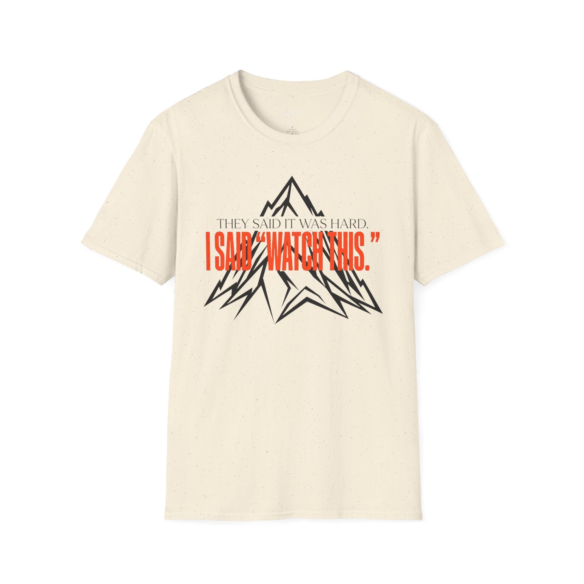 Printify T-Shirt Natural / S Watch This