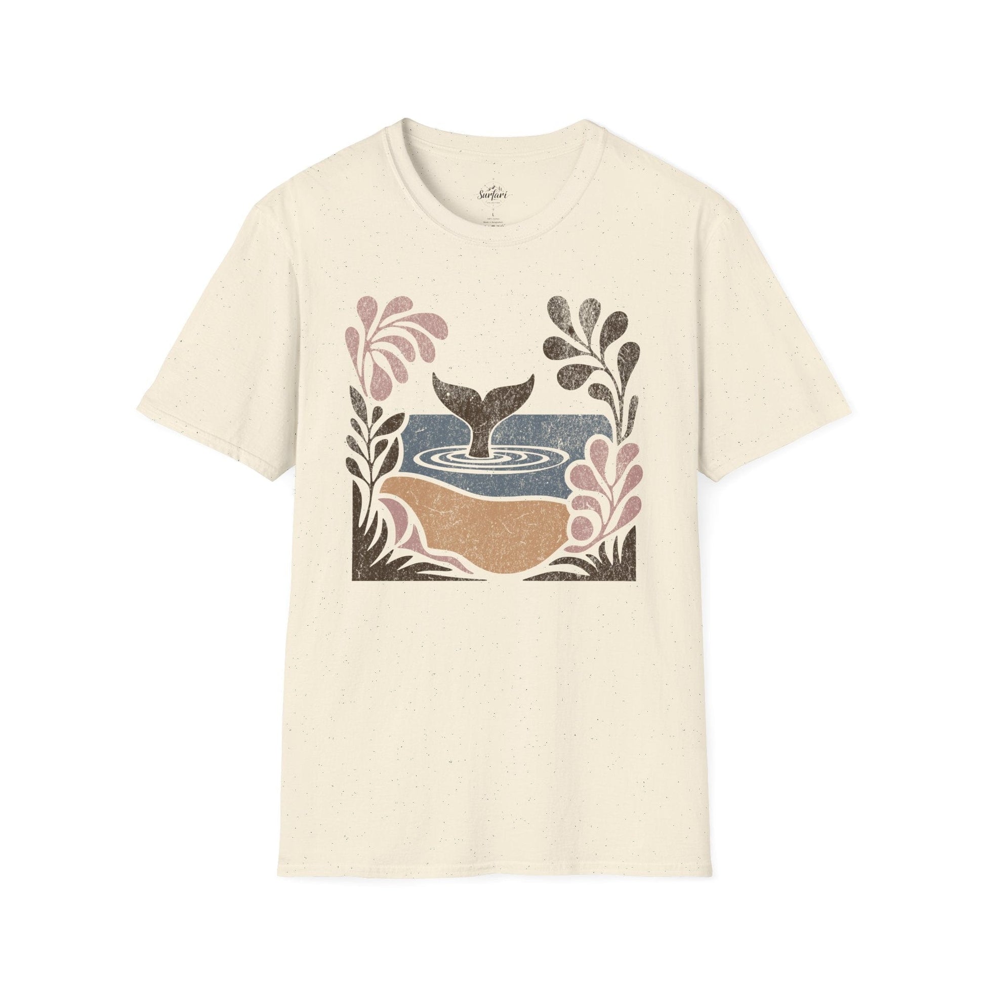Printify T-Shirt Natural / S Whale Tale