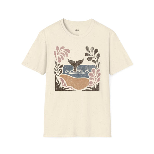 Printify T-Shirt Natural / S Whale Tale