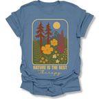 Printify T-Shirt Nature is my therapy