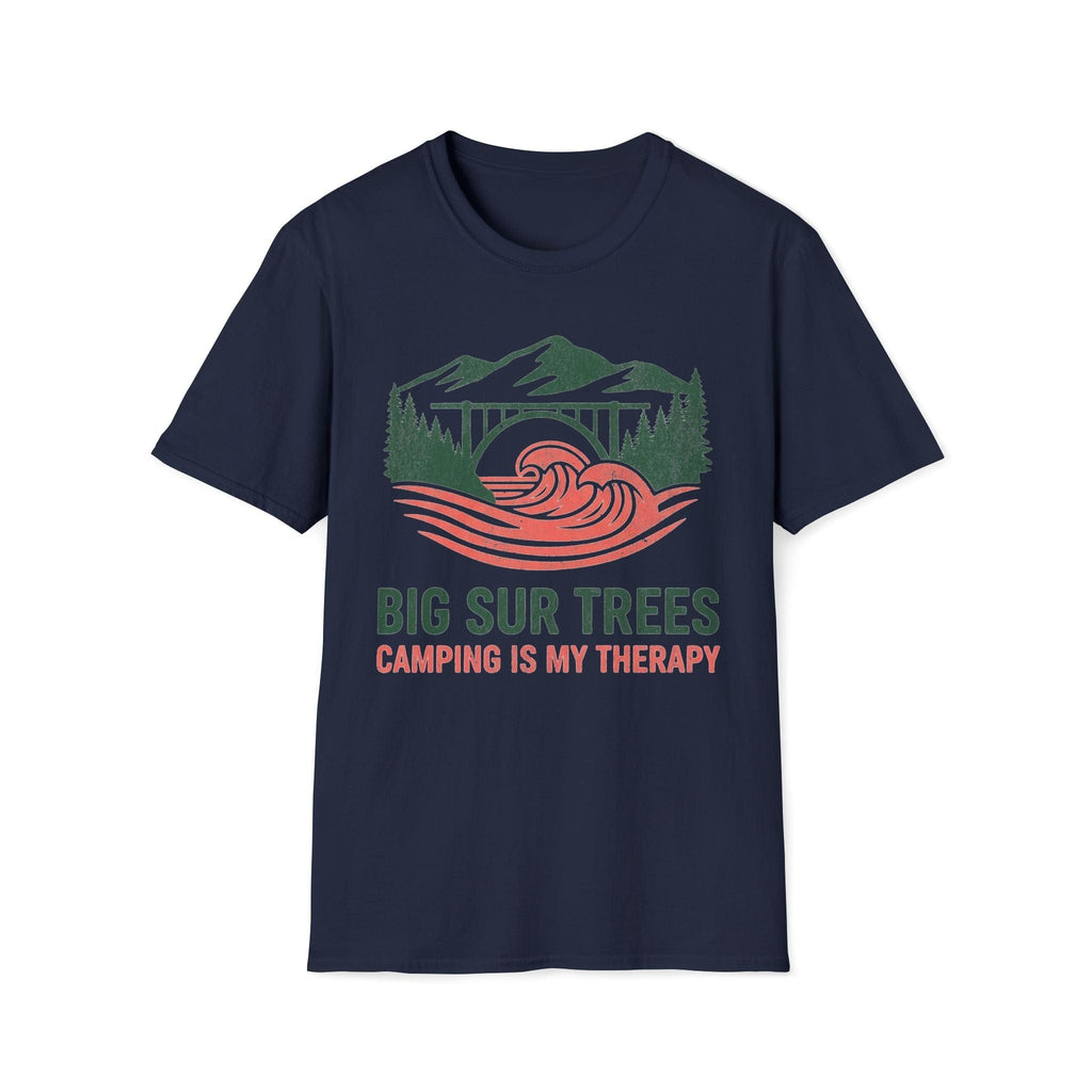 Printify T-Shirt Navy / S Big Sur Therapy