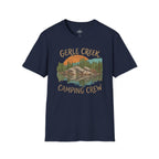 Printify T-Shirt Navy / S Camping Crew JOE
