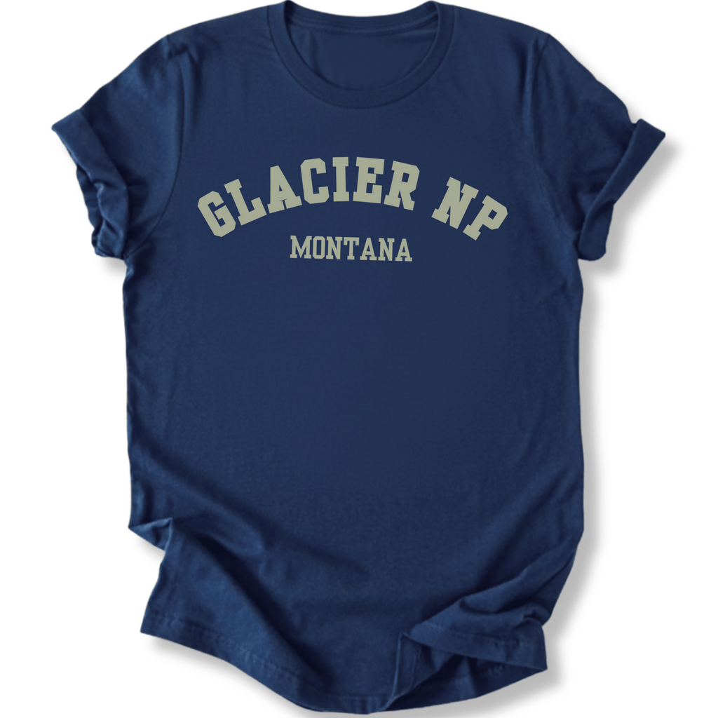 Printify T-Shirt Navy / S Glacier NP