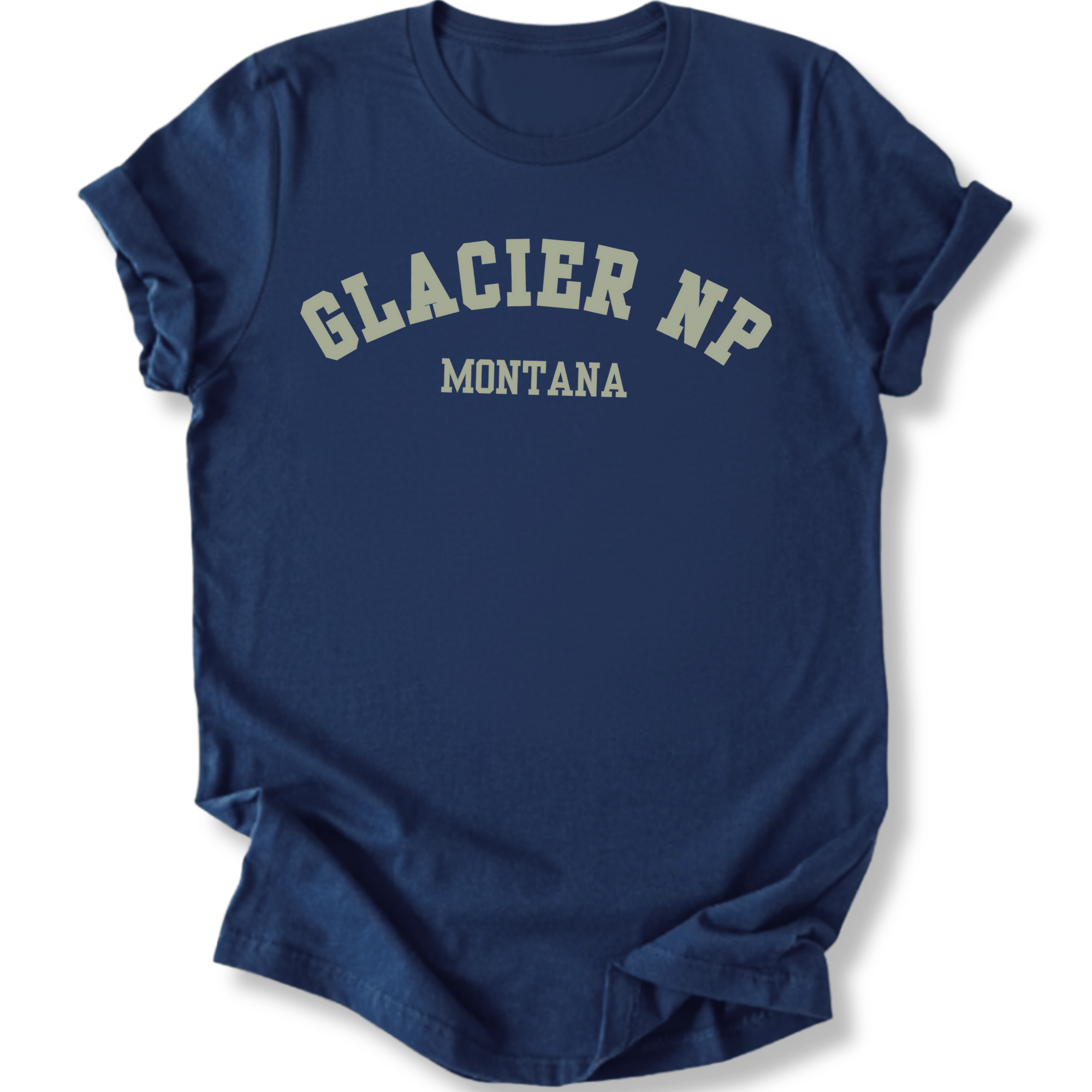 Printify T-Shirt Navy / S Glacier NP