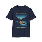 Printify T-Shirt Navy / S Glamping Amateurs