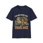 Printify T-Shirt Navy / S Here For The Trail Mix