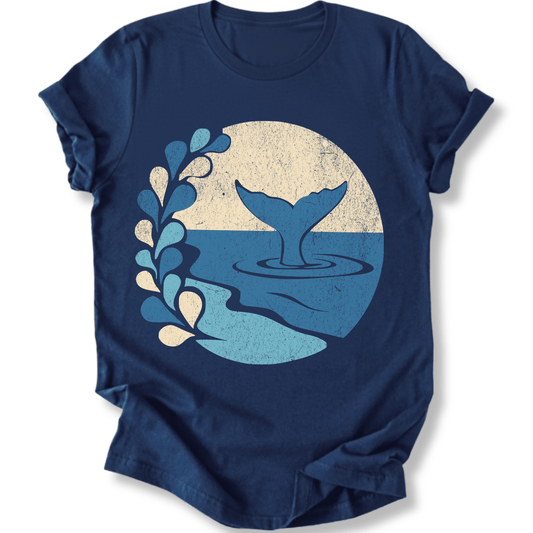 Printify T-Shirt Navy / S Marine Majesty