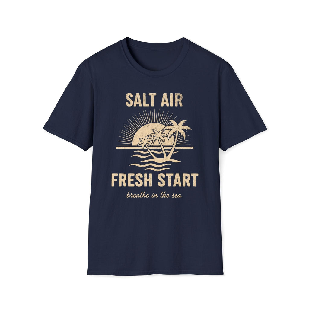 Printify T-Shirt Navy / S Salt Air