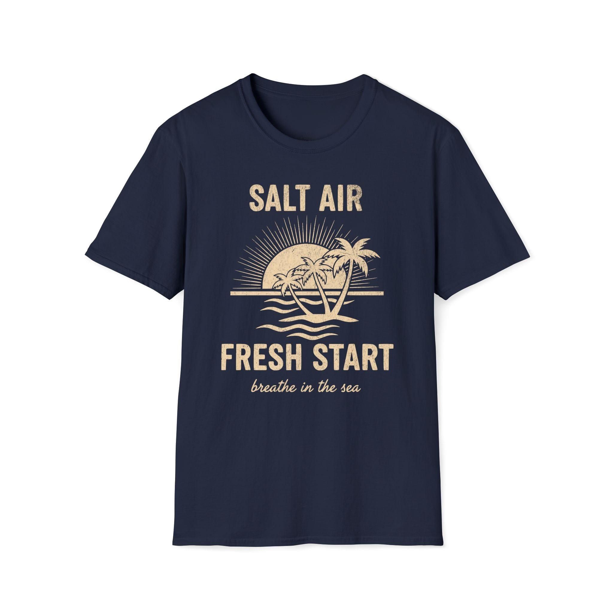 Printify T-Shirt Navy / S Salt Air