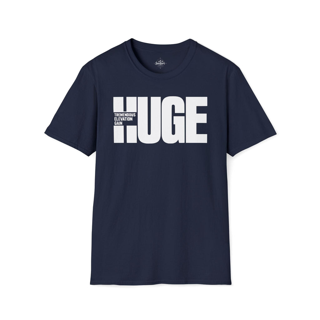 Printify T-Shirt Navy / S Trump Hikes - HUGE Elevation Gain!