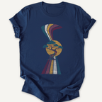 Printify T-Shirt Navy / XS Ancient Juniper