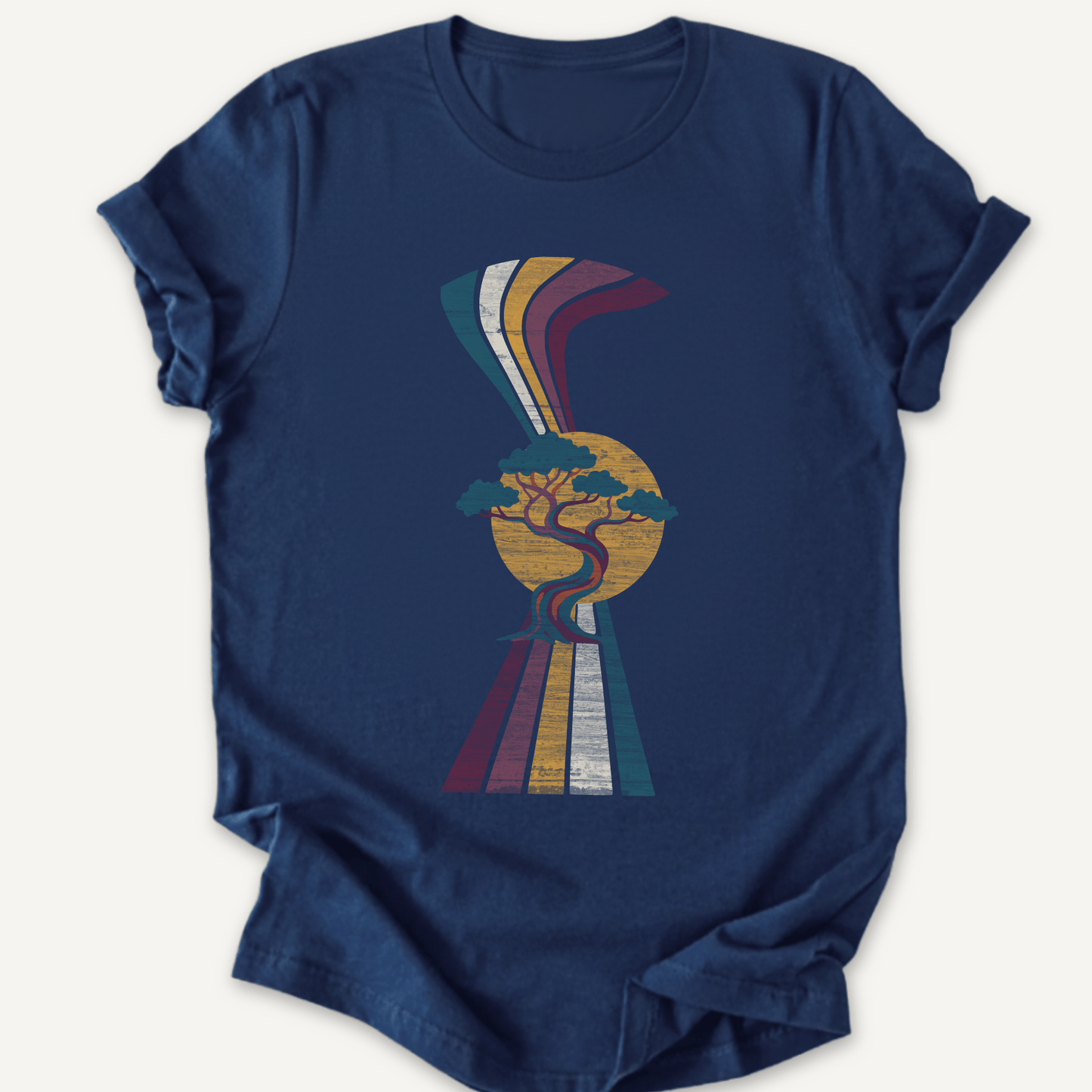 Printify T-Shirt Navy / XS Ancient Juniper