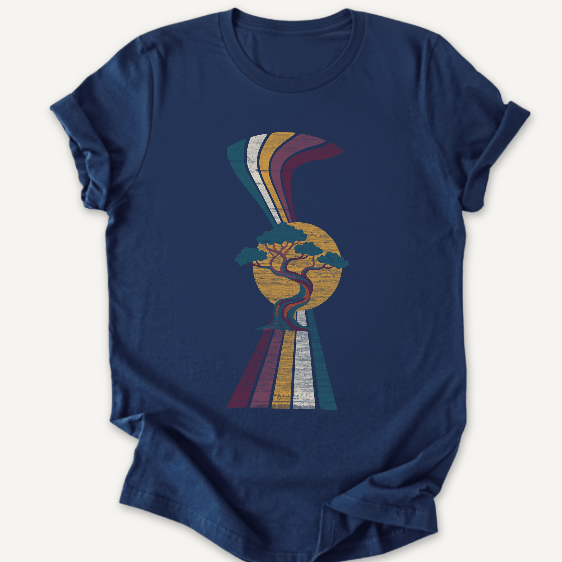 Printify T-Shirt Navy / XS Ancient Juniper