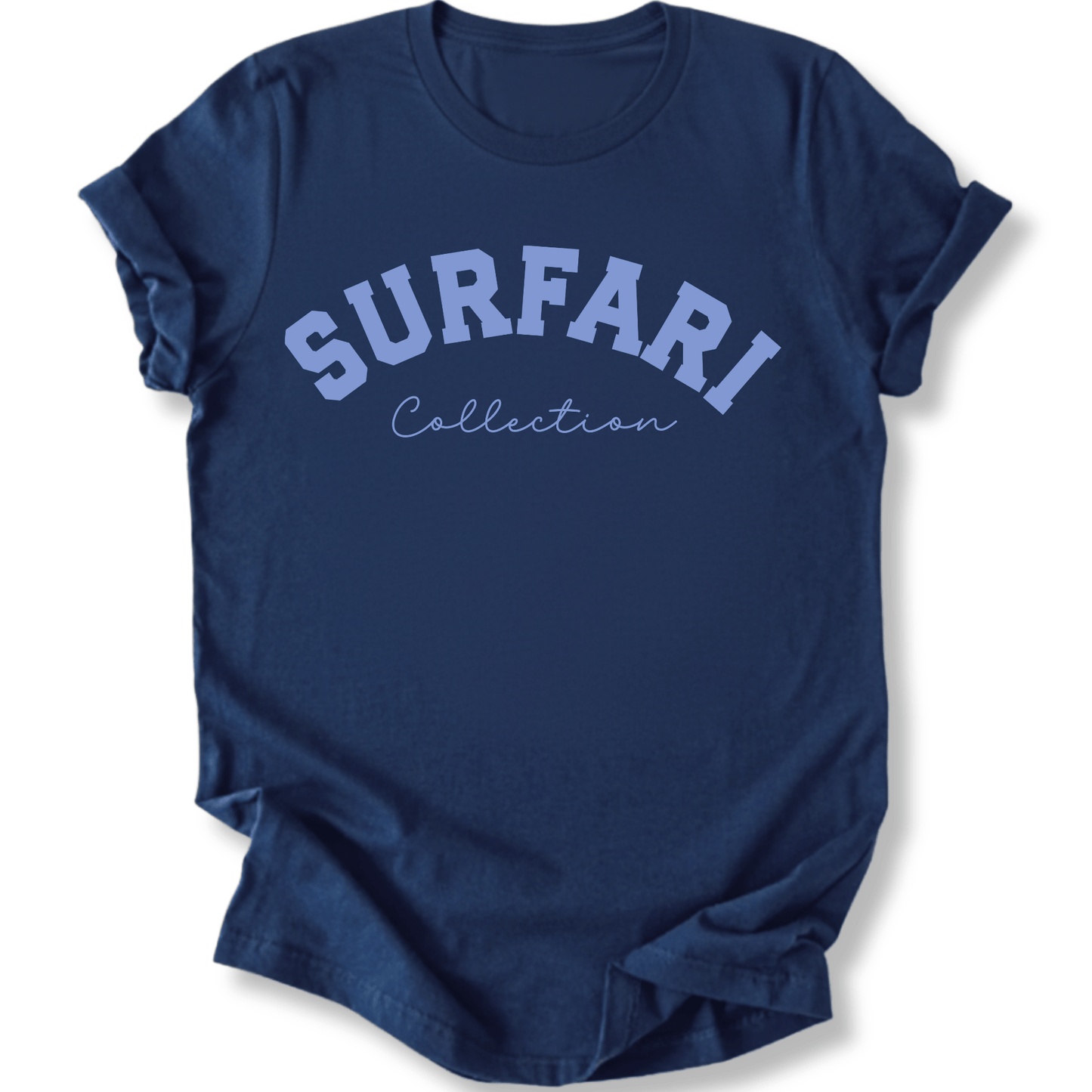 Printify T-Shirt Navy / XS Blue Surfari Collection