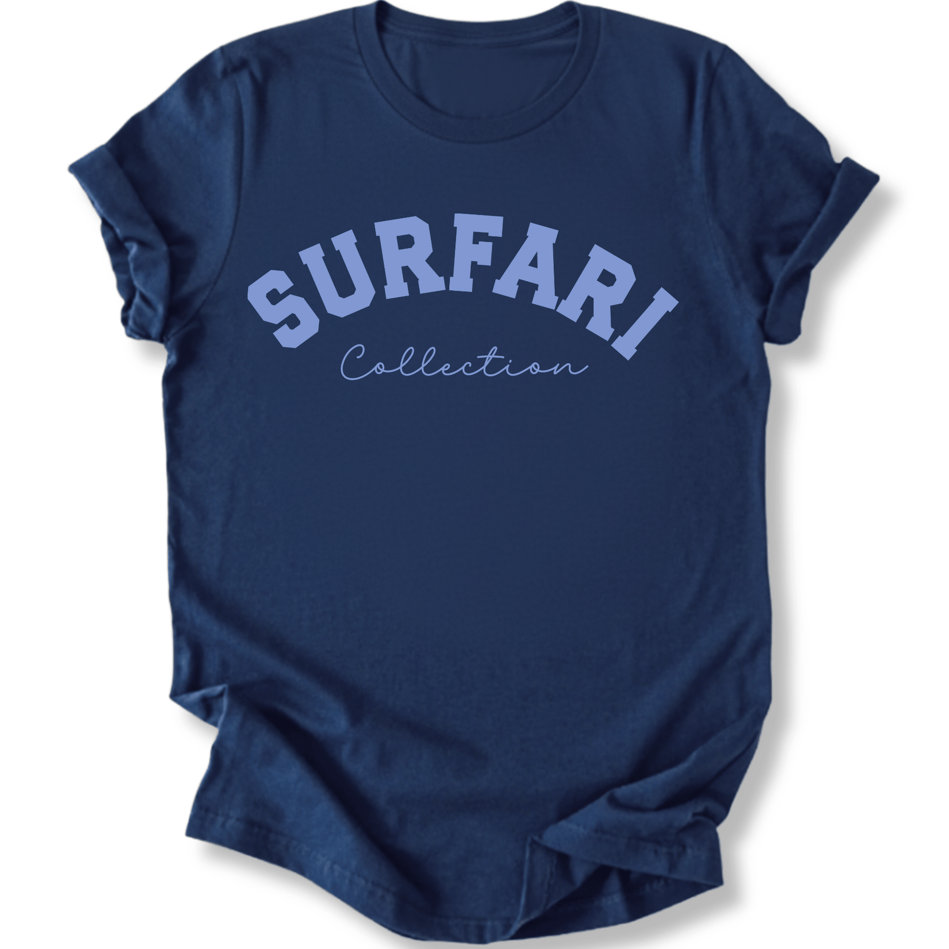 Printify T-Shirt Navy / XS Blue Surfari Collection