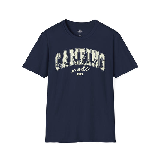 Printify T-Shirt Navy / XS Camping Mode on