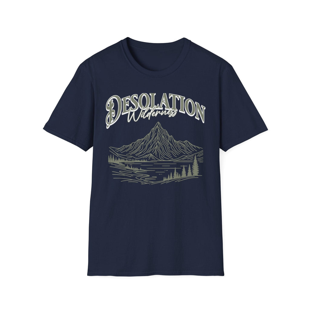 Printify T-Shirt Navy / XS Desolation Wilderness