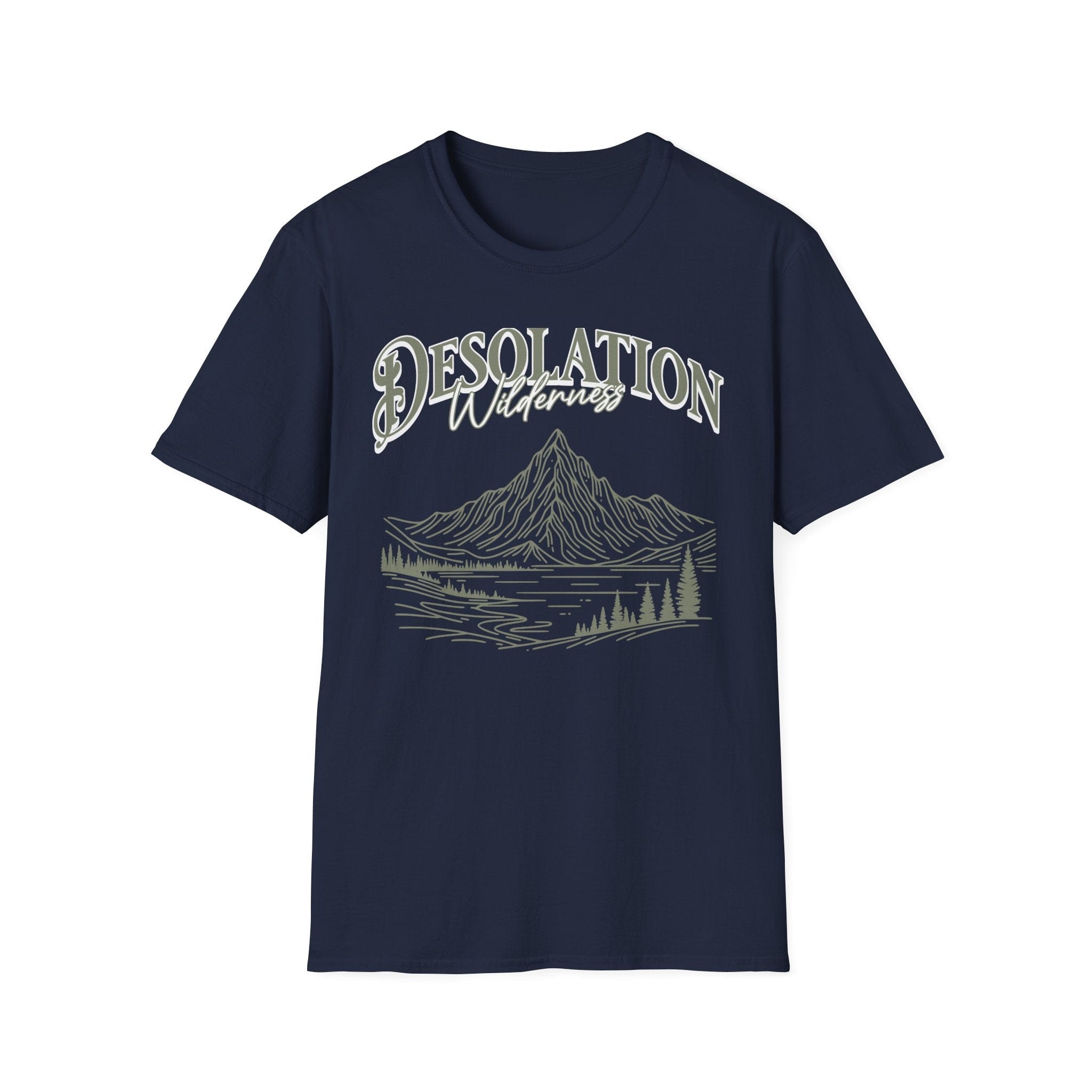 Printify T-Shirt Navy / XS Desolation Wilderness