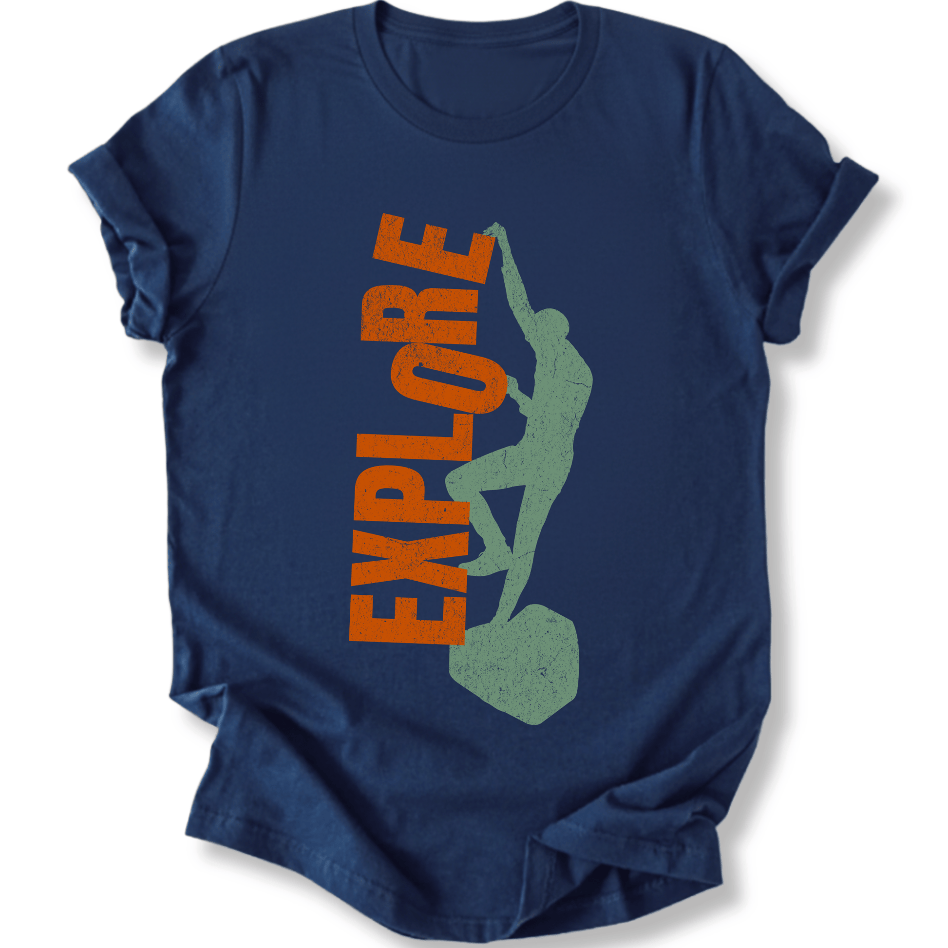 Printify T-Shirt Navy / XS Explore More