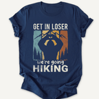 Printify T-Shirt Navy / XS Get in loser