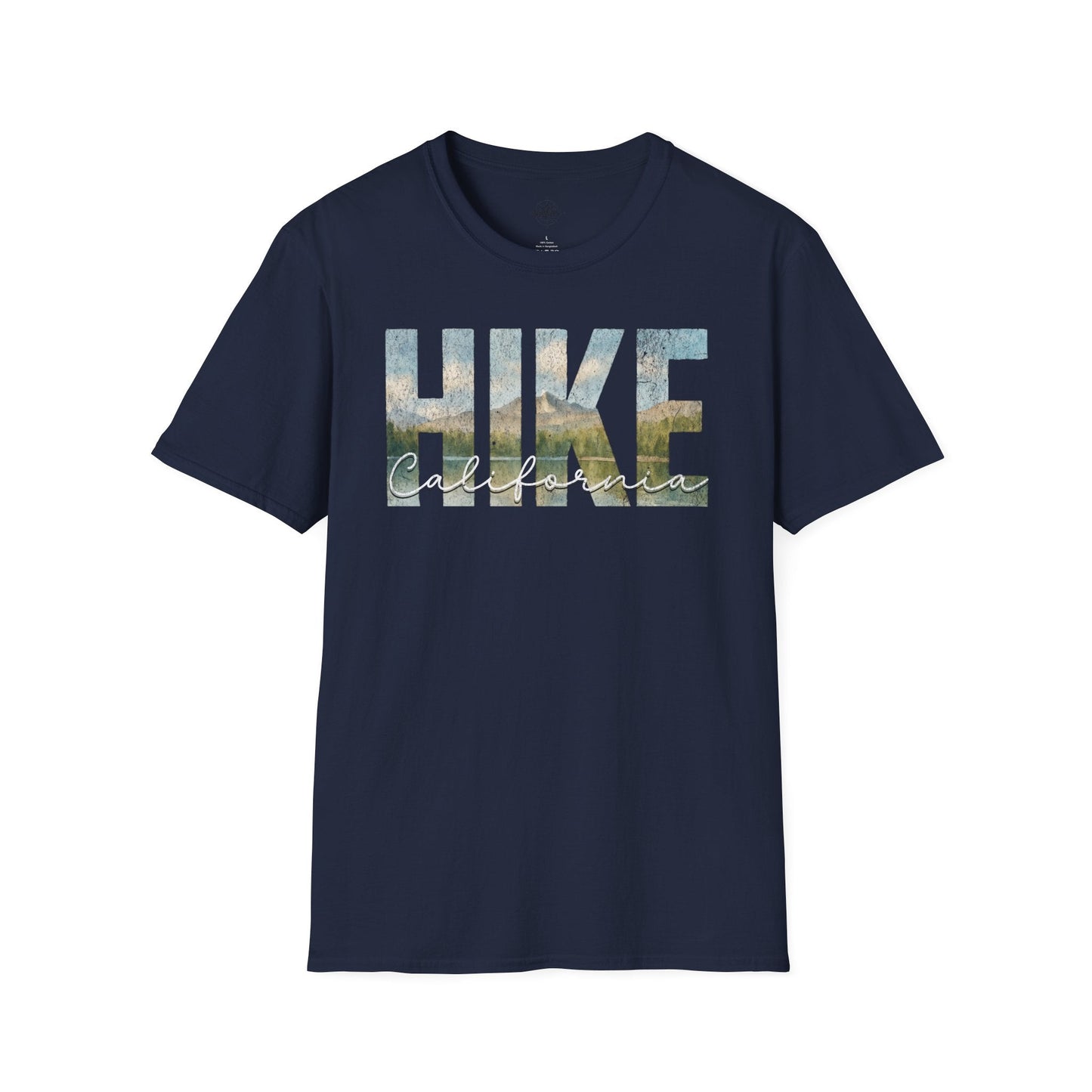 Printify T-Shirt Navy / XS Hike California