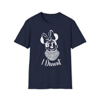 Printify T-Shirt Navy / XS I Dissent T‑Shirt — Feminist Minnie Mouse Graphic Tee