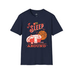 Printify T-Shirt Navy / XS I sleep around